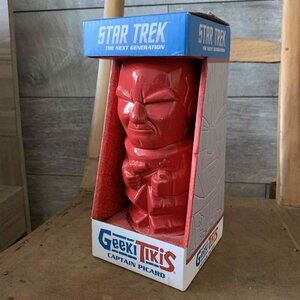 Captain Picard | Geeki Tikis | Star Trek | Great Condition | Box Never Opened